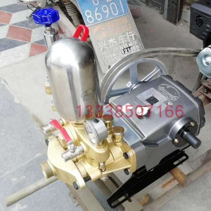 ☑♥ LS-545F Atomizing Motorized Sprayer Three-Cylinder Plunger Pump ...