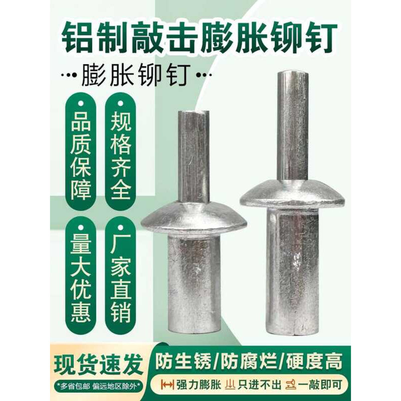 Aluminum Screws, Impact Expansion Clips, Male and Female Rivets, Awning ...