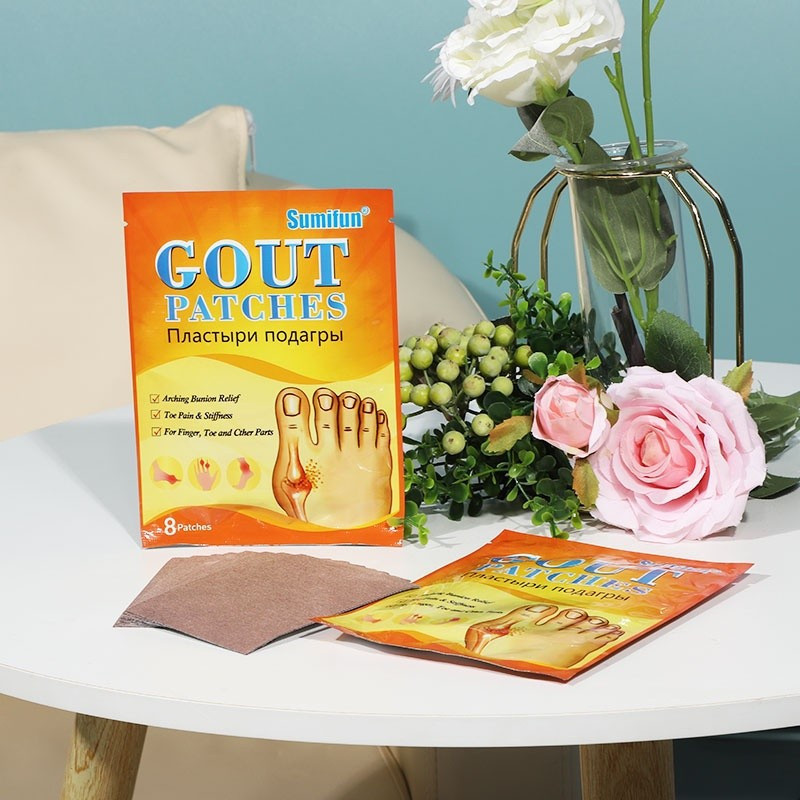 Gout Treatment Patches Finger Toe Bunion Pain Relief Medical Plaster ...