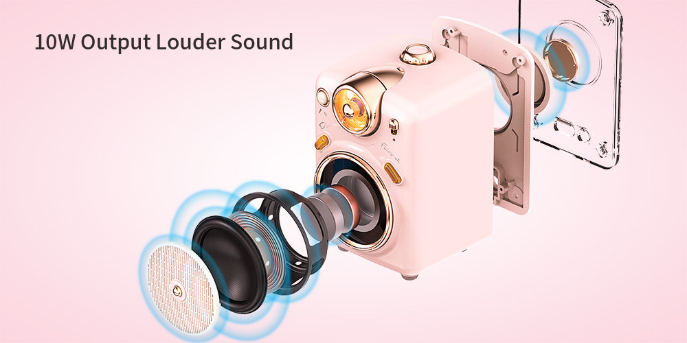 Divoom Fairy-OK Portable Bluetooth Speaker with Microphone Karaoke ...