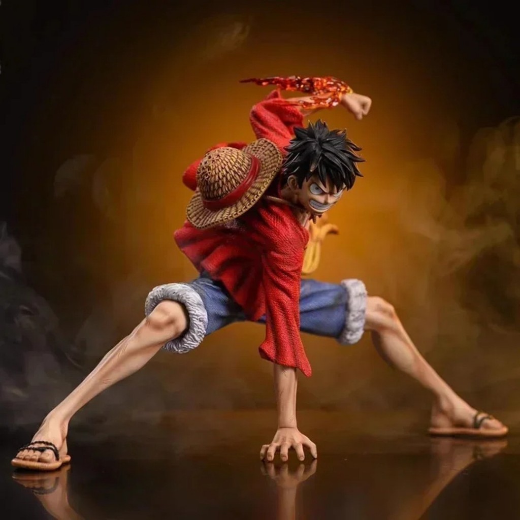95 2c 1e 9c A8 7f 48 34 One Piece Luffy Anime Figures Sun God Nika