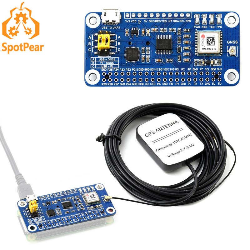 MAX-M8Q GNSS HAT GNSS Module For Raspberry Pi | Shopee Philippines