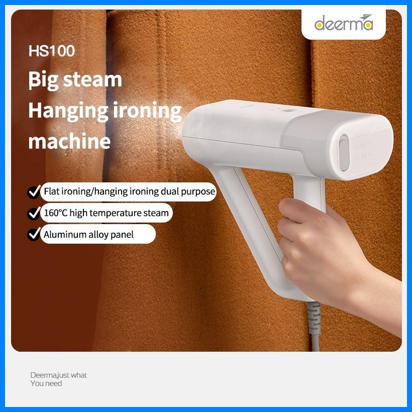 Deerma HS100 Portable Garment Steamer Steam Iron Shopee Philippines