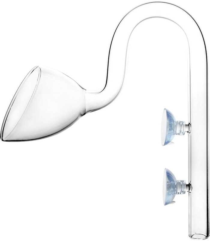 JARDLI Glas Mini Einlauf Lily Pipe Für Nano Aquarien - 13mm Für 12/16mm Schläuche