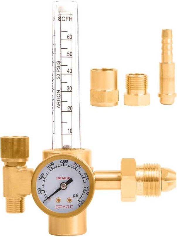 Argon CO2 SPARC flowmeter+welding gas regulator suitable for MIG TIG
