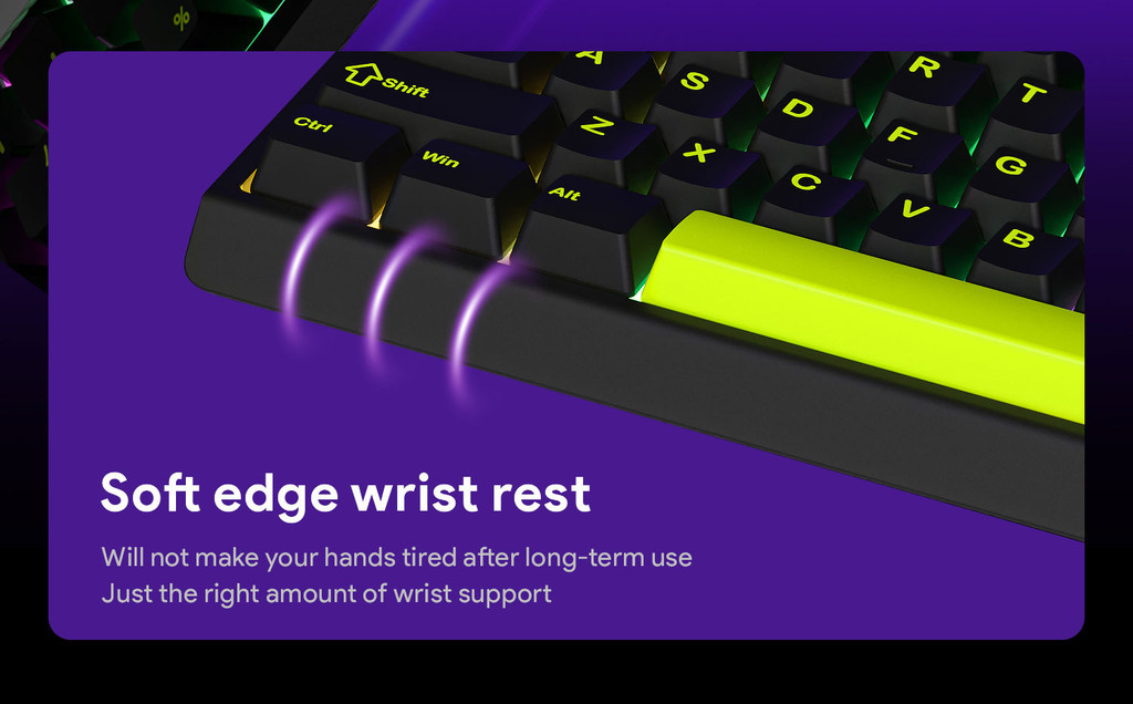 Furycube M68 HE Wired Mechanical Keyboard Magnetic Switch 60% Layout ...