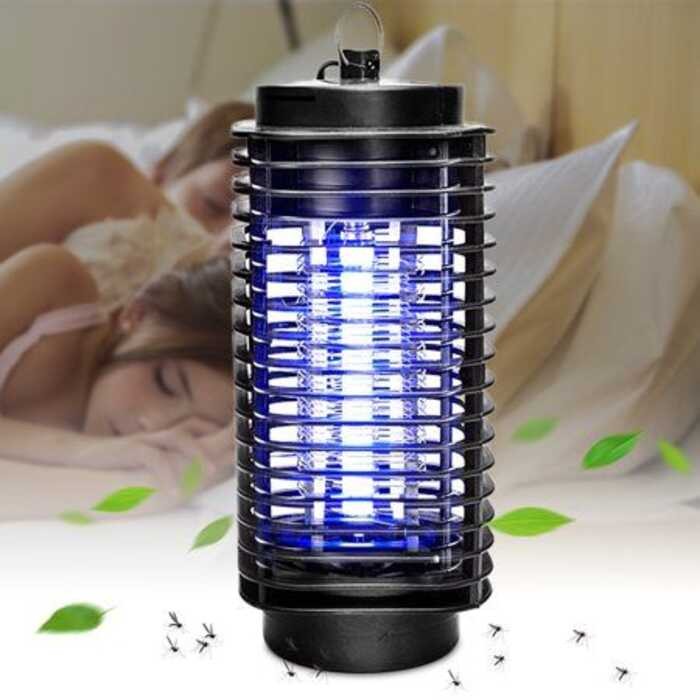 Portable Electronic Mosquito Insect Killer Led Lamp Black Pest Control ...