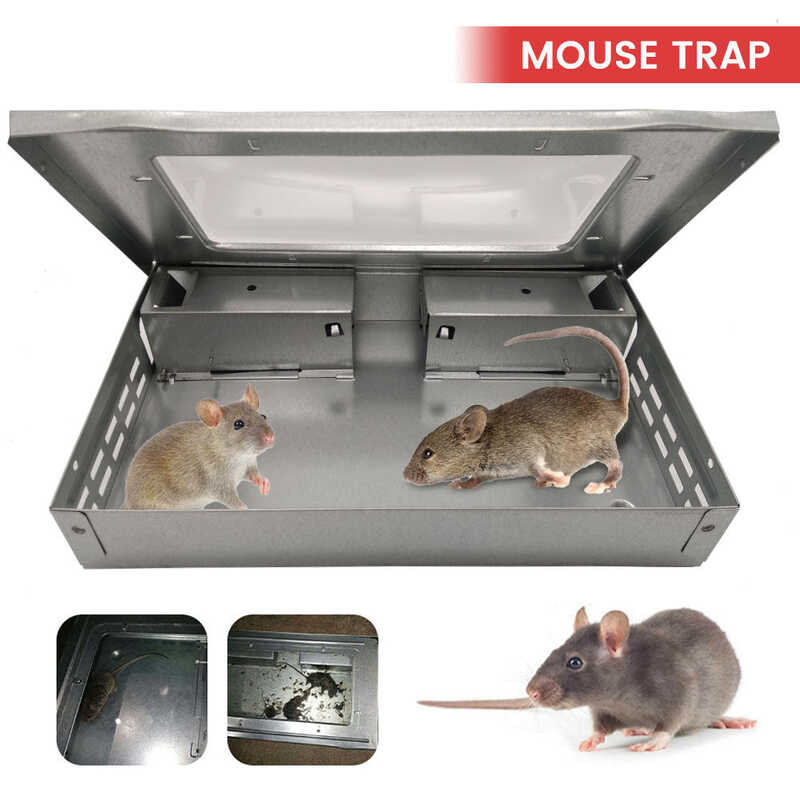 94C Mouse Catcher Self Mice Killer Reusable Rat Trap Cage Continuous ...