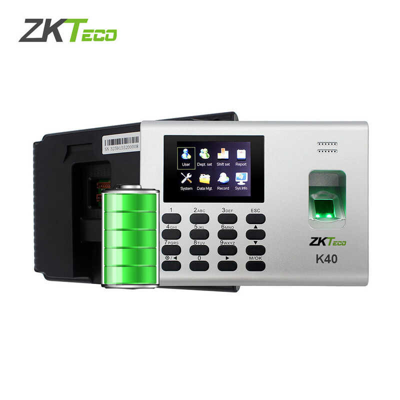 Zkteco K40 Tcp/Ip USB Biometric Fingerprint Time Attendance System ...