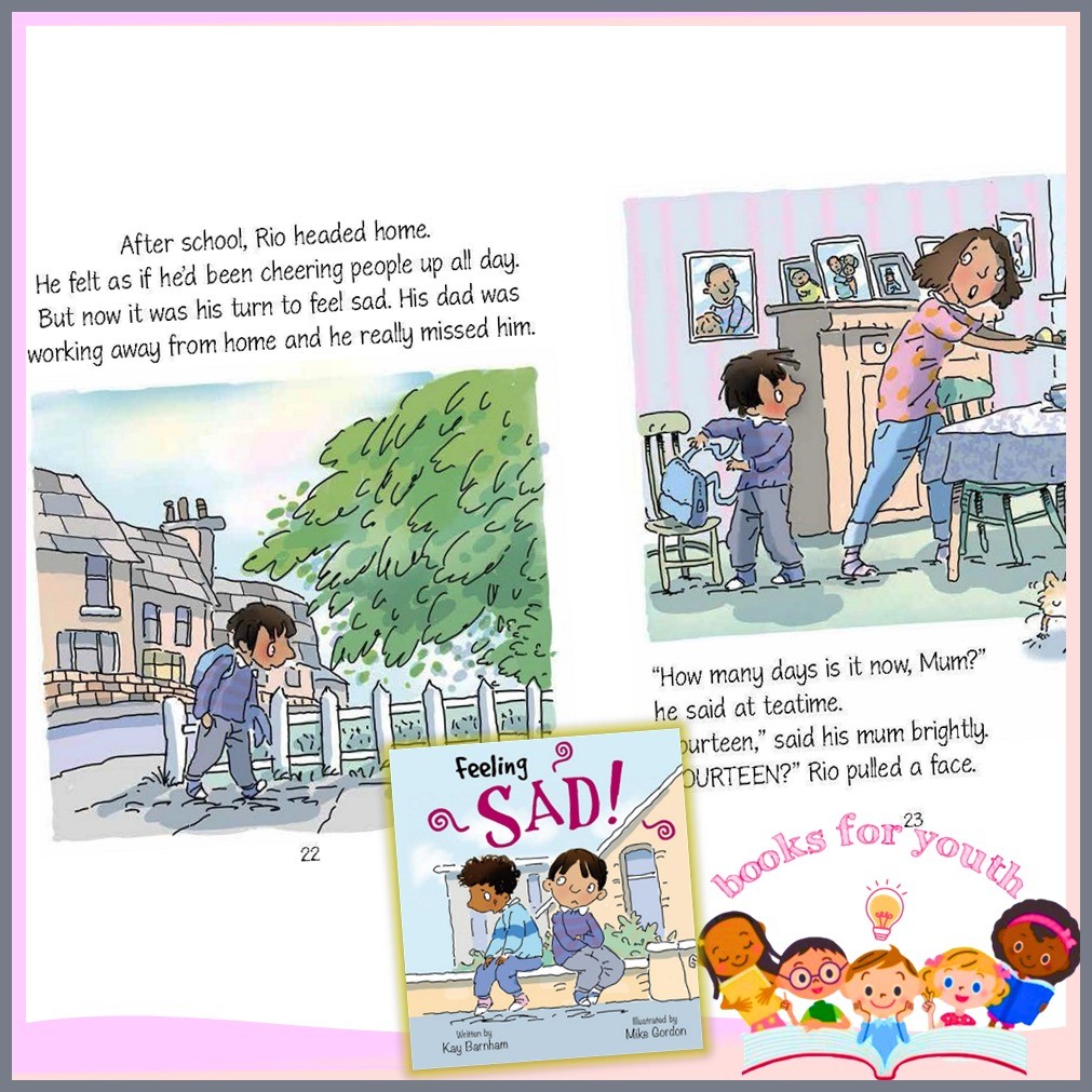 ☮ The Feelings and Emotions Series By Kay Barnham [Paperback] | Shopee ...