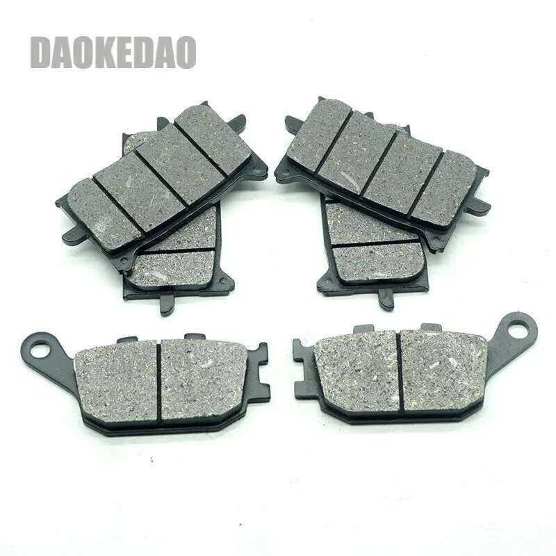 Kit De Pastillas De Freno Delanteras Y Traseras Para Honda CRF1100L Africa Twin 2019-2023, CRF1000L 2016-2021 Y Hawk 11 – Semimetálicas