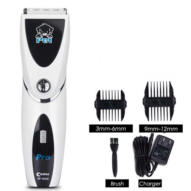 Powerful Codos Cp8000 Electric Pet Trimmer Sier Rechargeable Sharp Hair ...