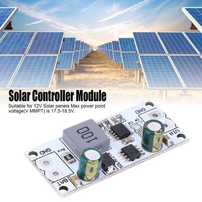 MPPT-Solar-Lademodul 12 V – Für Blei-Säure 1–1000 Ah, 3 A, Überstromschutz, Für Auto & Elektrofahrrad
