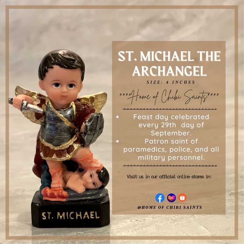 Saint - Chibi St. Michael ang Archangel COD Archel | Shopee Philippines