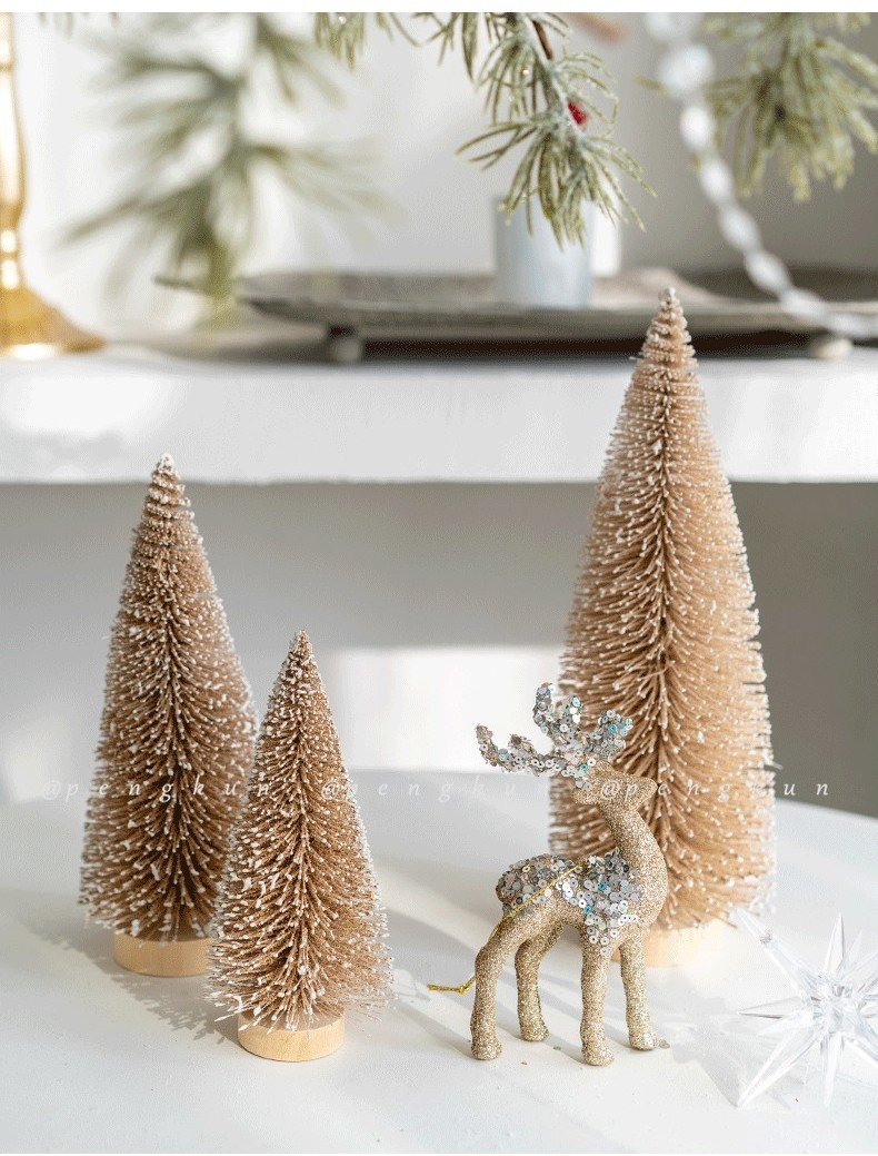 Christmas Decoration Mini Christmas Tree Desktop Atmosphere Ornaments