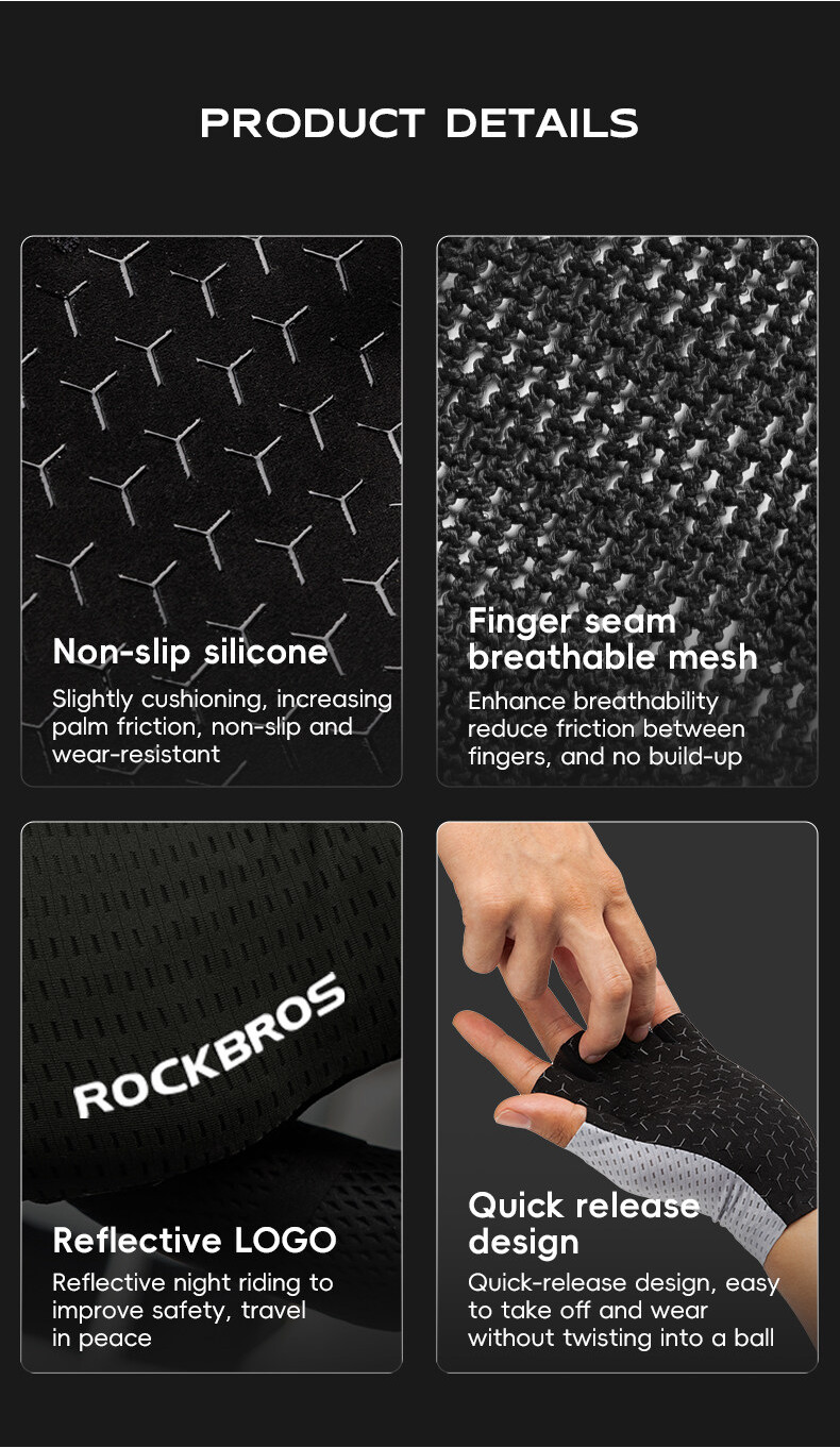 Guanti Invernali ROCKBROS Ciclismo – Antivento, Touch Screen E Vellutati