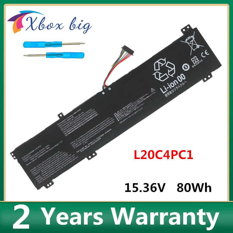 Batterie Remplacement Pour Lenovo Legion 5/7 Series – 80 Wh 15,36V – Compatible L20C4PC1, L20M4PC1, Etc. – Garantie 12 Mois