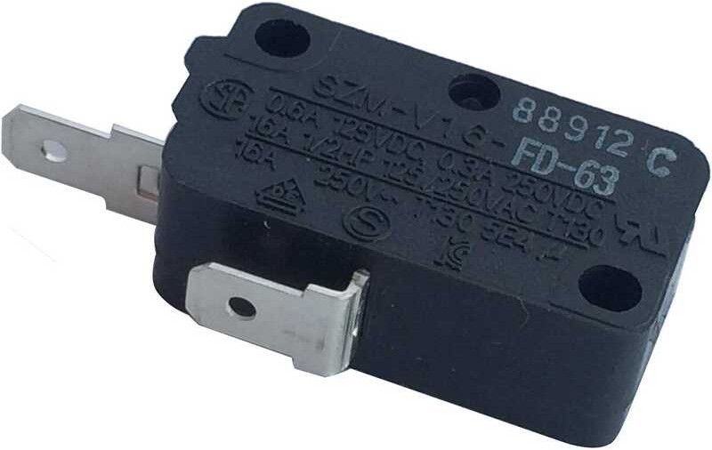 SZMV16FD63 microwave LONYE oven door micro switch replacement part