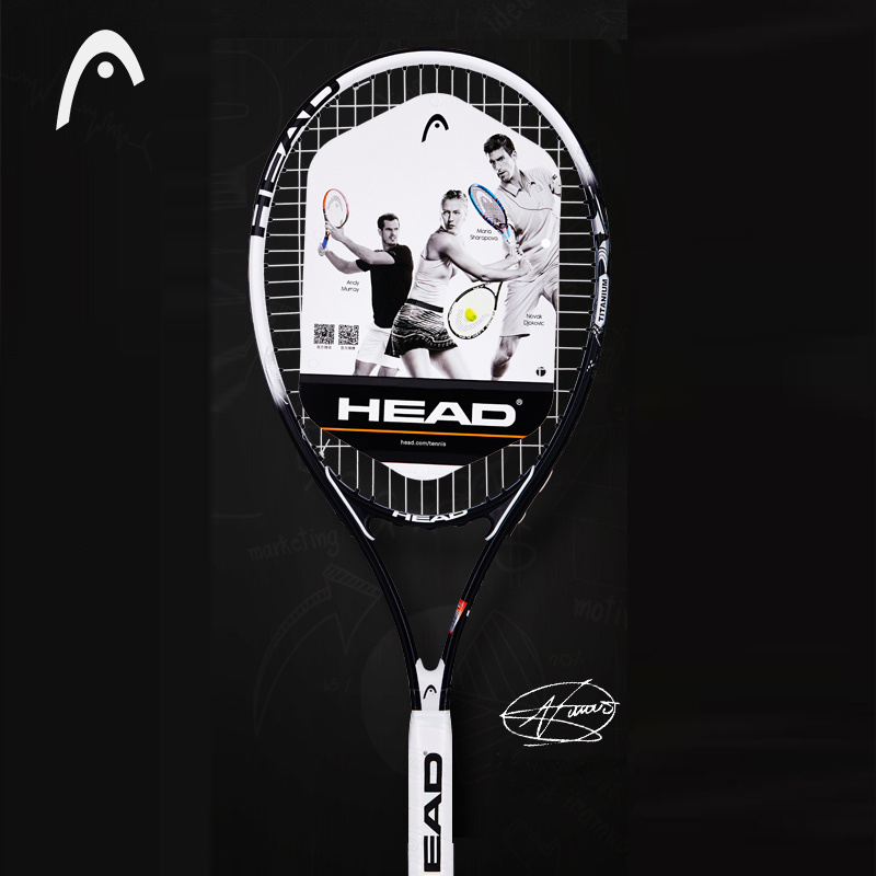 Original Head Racket Black Professional Tennis Racquet Carbon Padel ...
