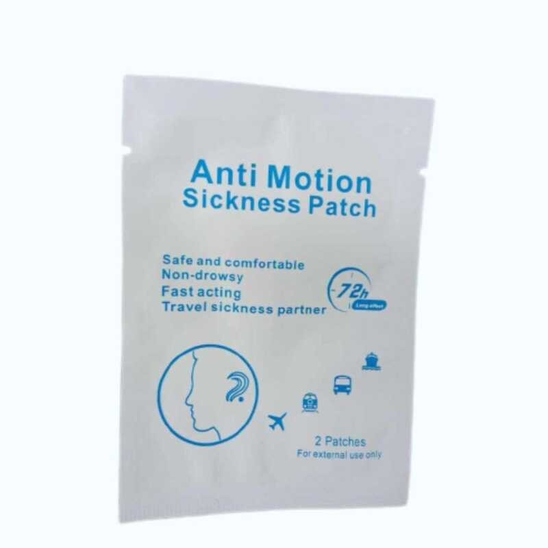 1 Sachet Anti-Motion Sickness Relief Patch Car Motion Seasickness ...