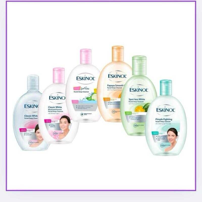 Eskinol Facial Deep Cleanser (Classic White,Classic White With Grains ...
