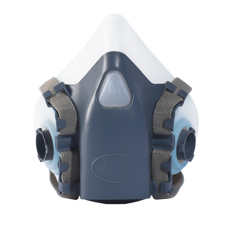 Fast Shipping Half Face Respirator Mask with Safety Goggles Chemical ...