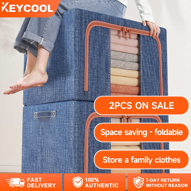 COD 2024 KEYCOOL organisador paglalagay ng box wardrobe cabinet storage ...