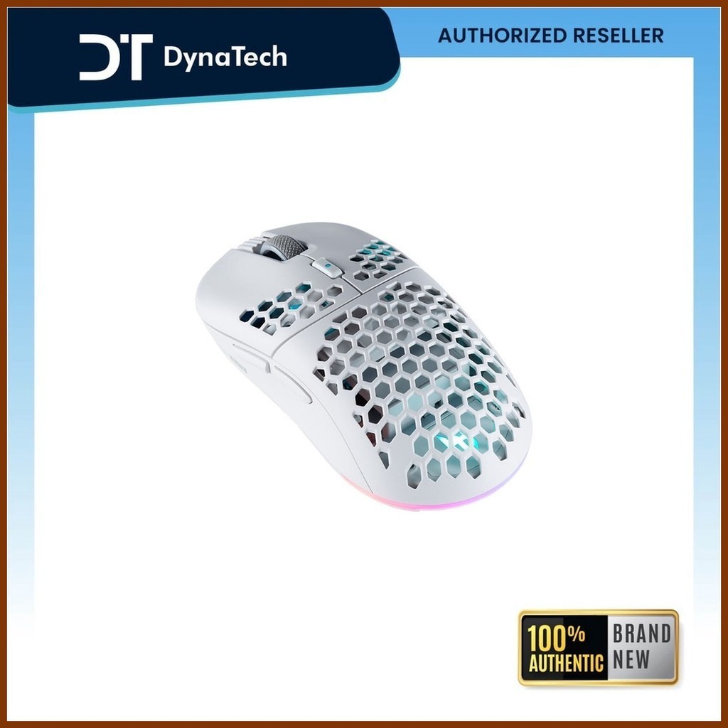 Tecware Pulse Elite WHITE Wireless Gaming Mouse ambidextrous PixArt ...