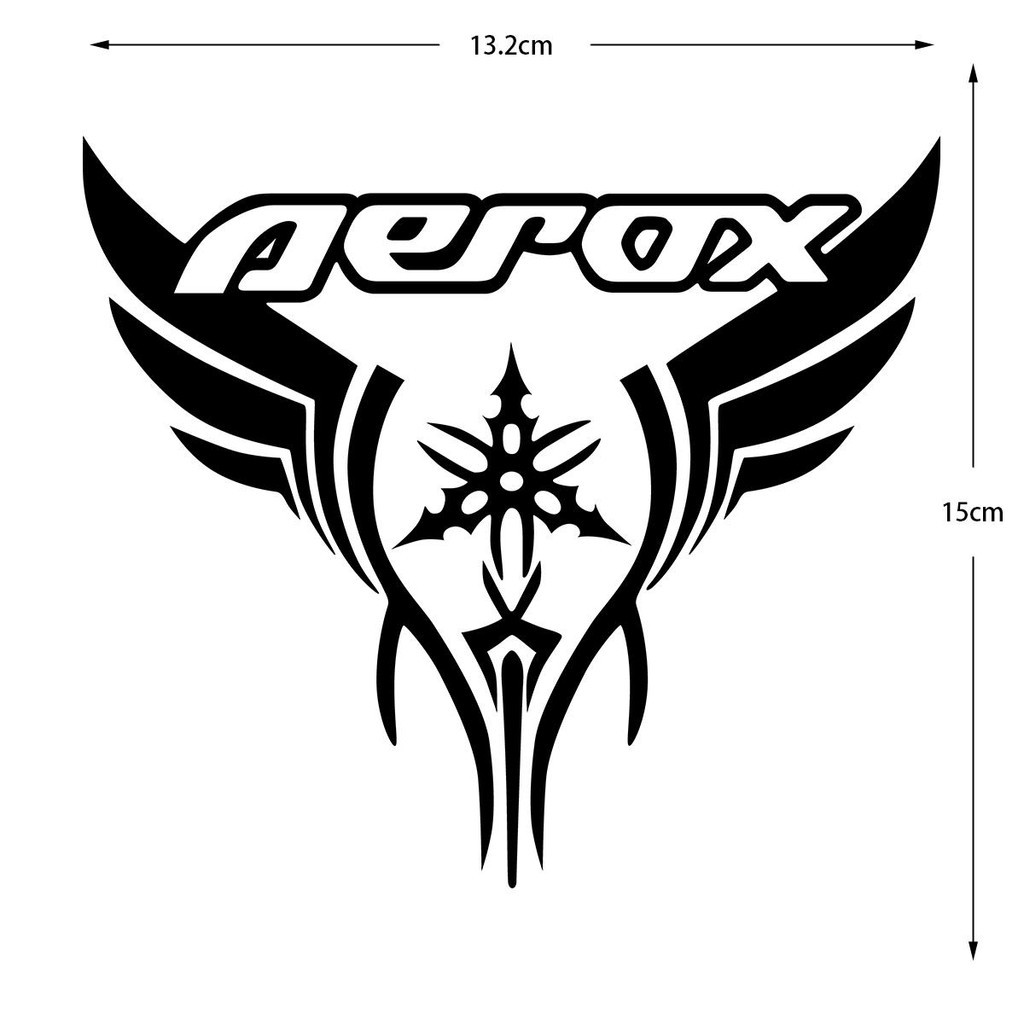 1PC/2PC Reflective Motorcycle Accessorie Vinyl Sticker for YAMAHA nvx ...