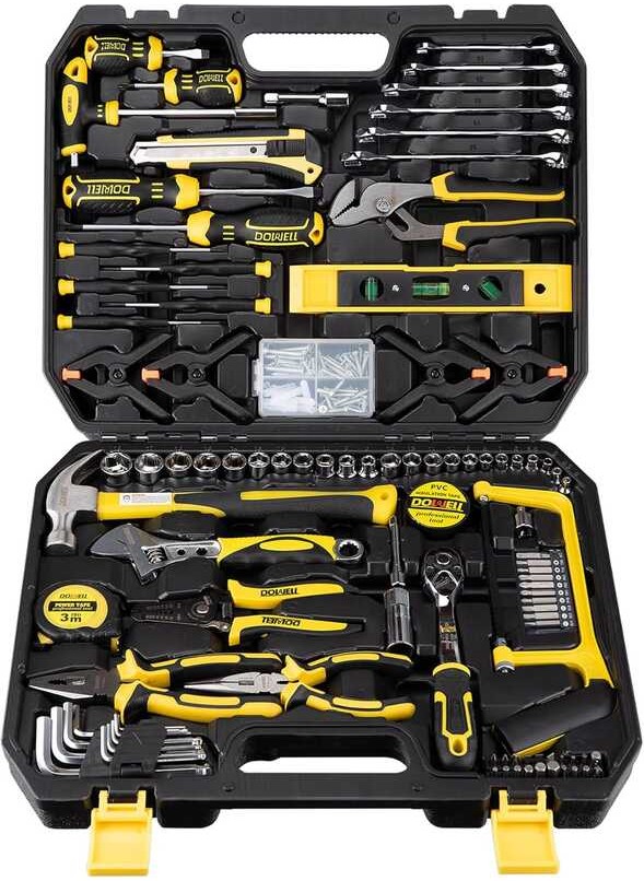 nic Socket DOWELL Wrench Auto Repair Set 168Piece Hand Tool Kit