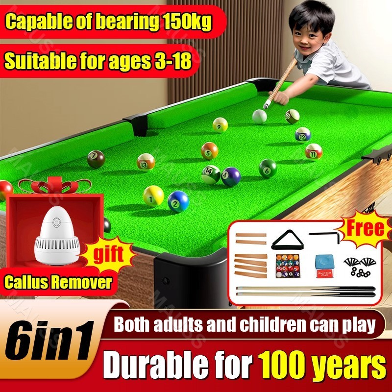 Mini billiard Table for Kids wooden with tall feet pool table set taco ...