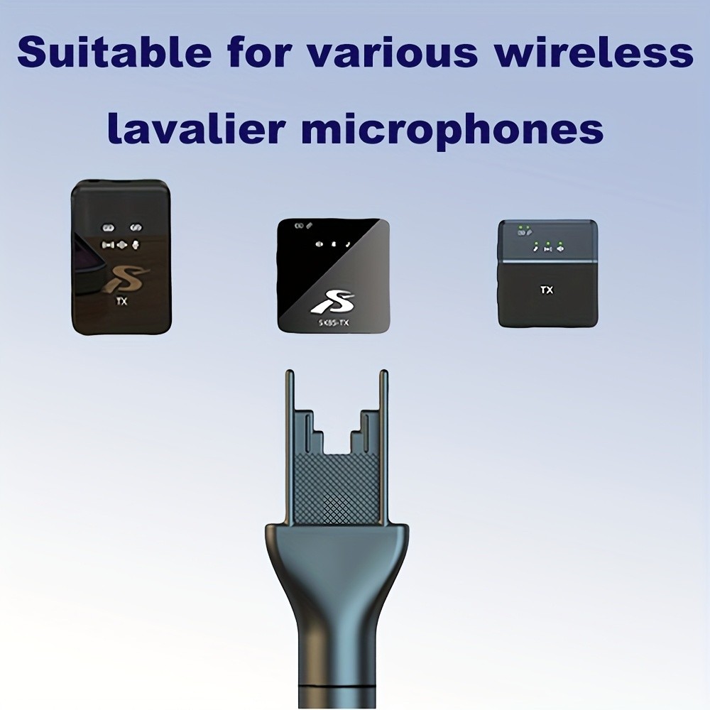 Wireless Lavalier Mic Handle for DJI RODE Microphones - Adjustable ...