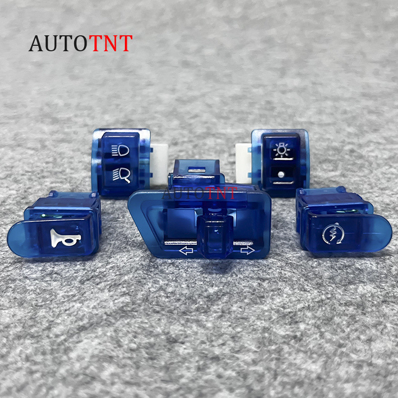 Full Button Set 5 Pcs Butang Handle Switch HI LO Signal On Off Starter ...