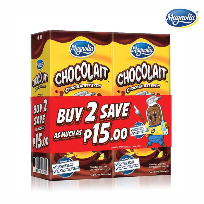Magnolia Chocolait Chocolate Milk Drink 1 Liter X 2 (Pack Of 2) 969 ...