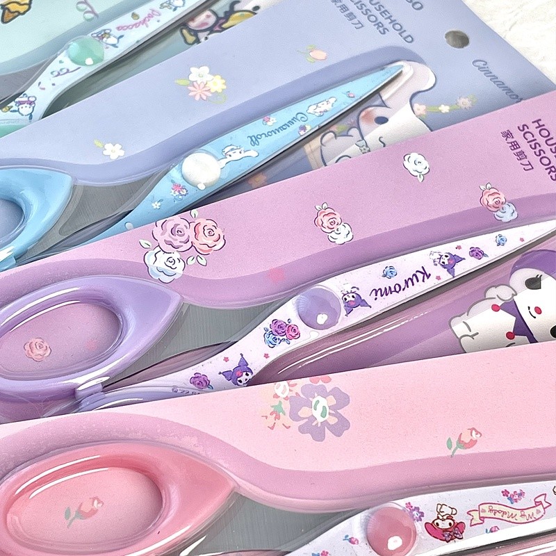 Miniso x Sanrio Scissors Paper Licensed Imported From Abroad Pastel ...