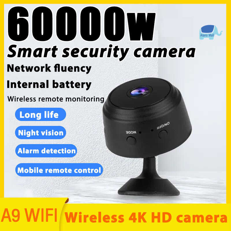 COD Original Genuine A9 Cctv connect cell phone 1080P Ultra internet no ...