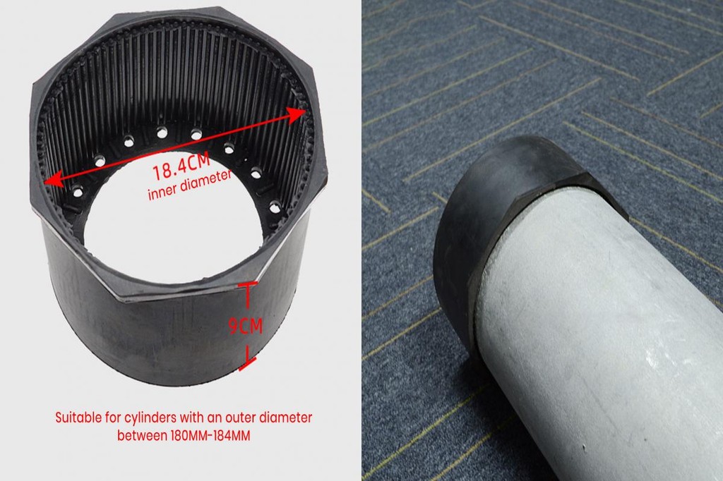 [Re] Dragresistant Tank Accessory Cylinder Base Protector 12l Gas