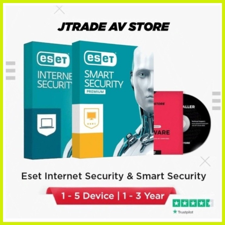 Genuine ORIGINAL ESET Internet Security and ESET Smart Premium Security ...