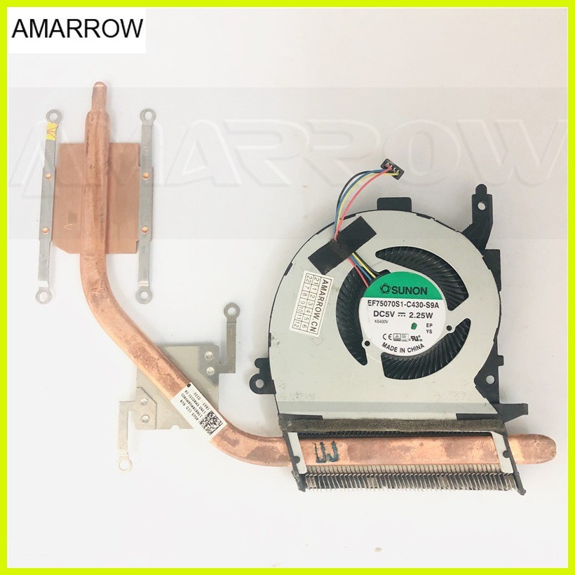 Original Laptop Fan Cooling Fan Heatsink Radiator for Asus A556U K556U