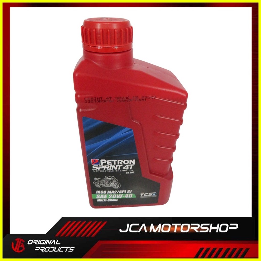 PETRON SPRINT 4T SR200 MOTORCYCLE ENGINE OIL 20W40 MULTI GRADE (1LITER
