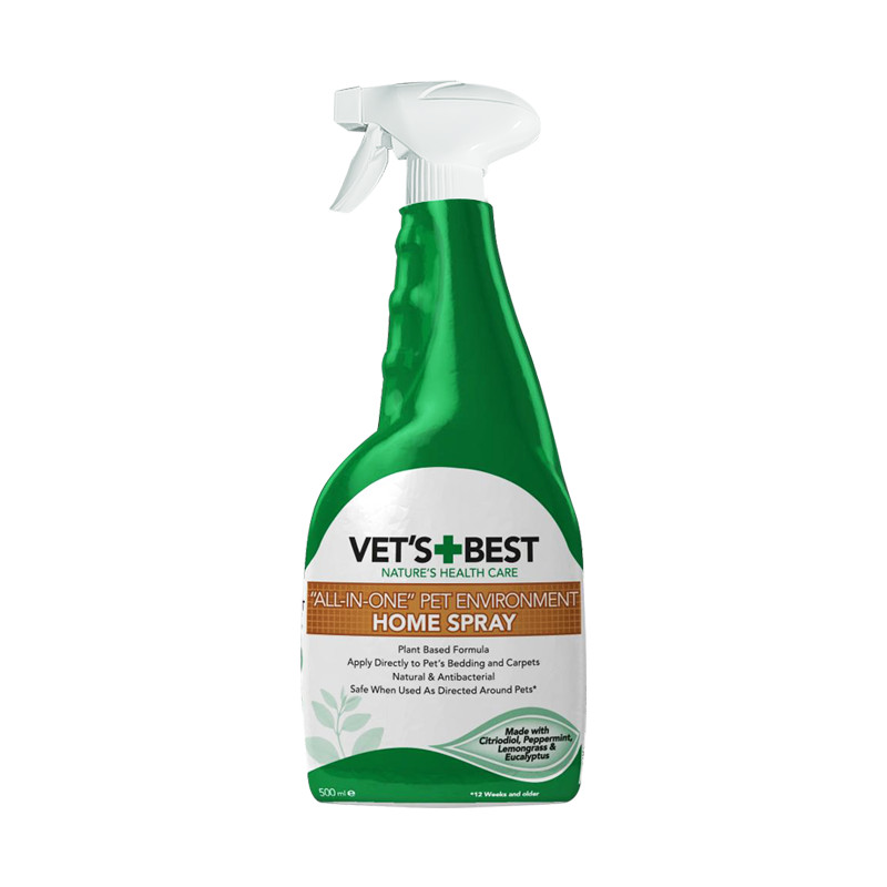 Vet'Best Insect Repellent Spray Ticks Fleas Lice Cat Odor Remover Pet