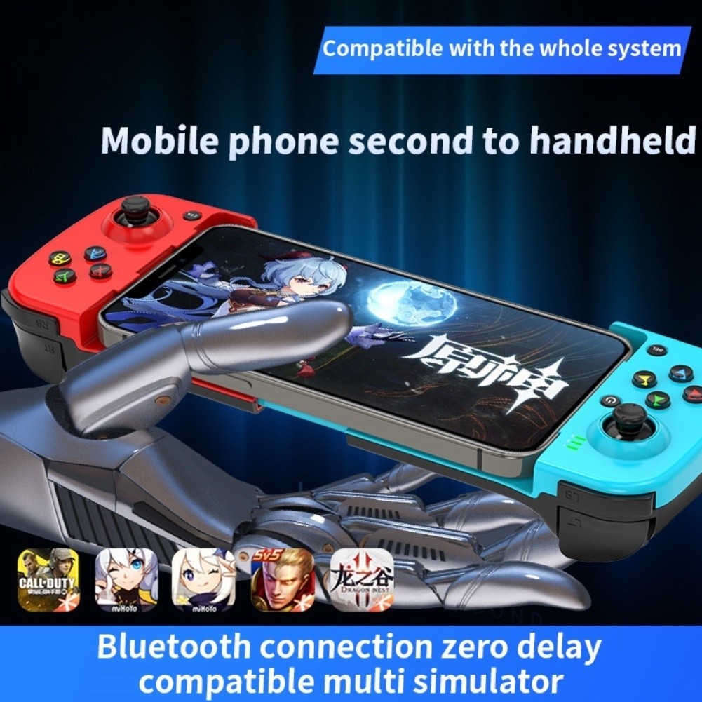 Game pad controller Bluetooth 5.0 Gamepad Telescopic Gaming IOS/Android ...
