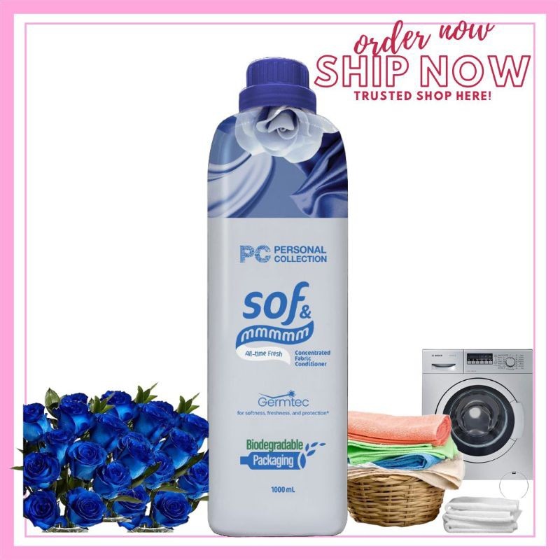 PC SOF Fabric Conditioner COLLECTION 1000ML | Shopee Philippines