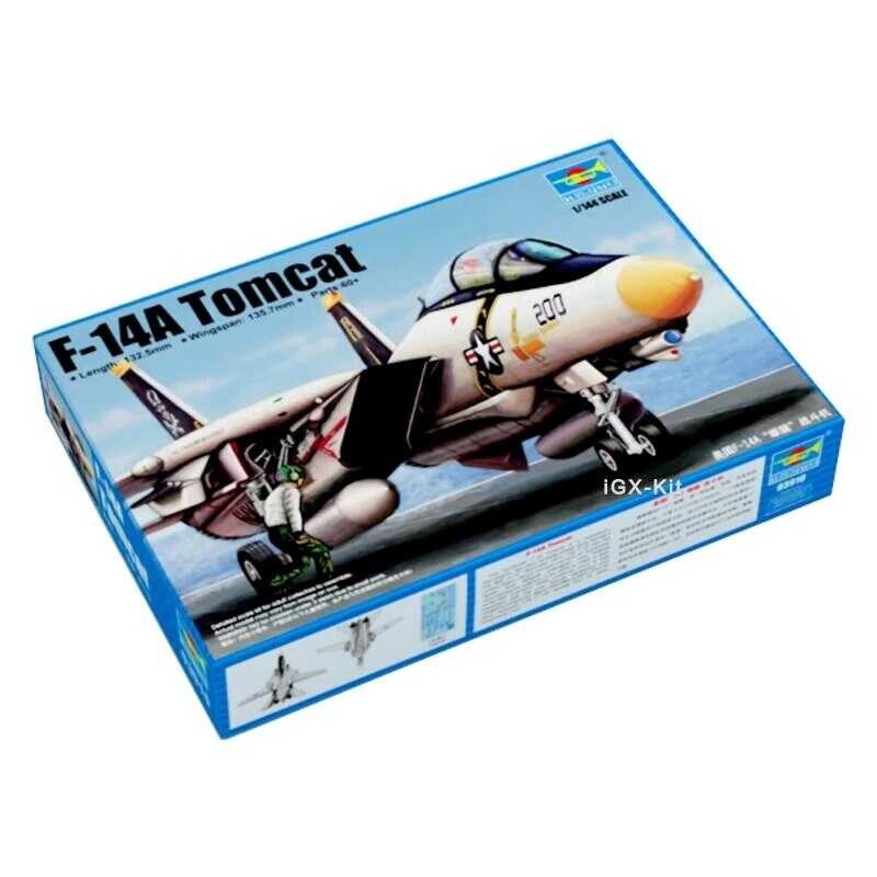 Trumpeter 1/144 03910 Scale US F14 F-14 F-14A Tom Fighter Aircraft ...