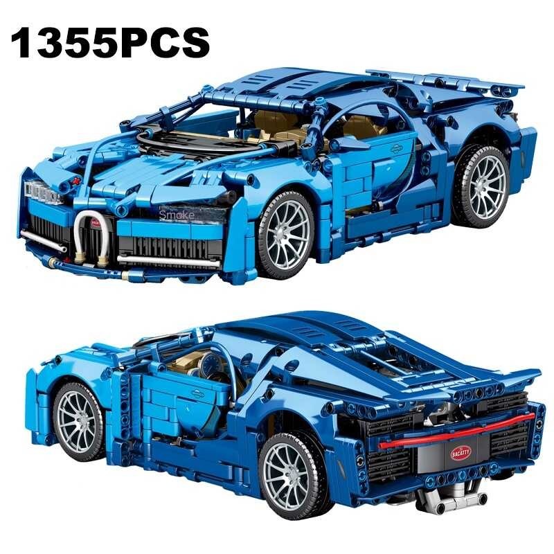 Technical Bugattied Building Blocks Lamborghinied Hypercar Racing Car ...
