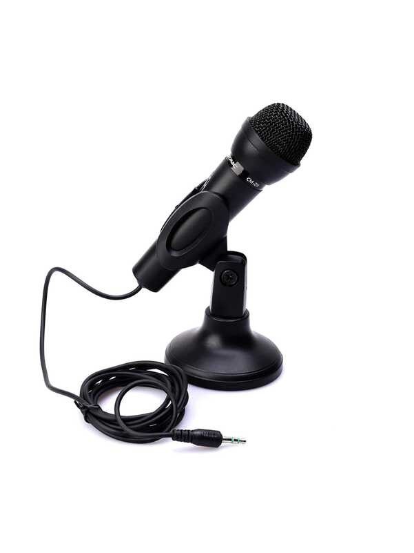 3.5 mm Karaoke Wired Condenser Microphone Desktop para sa Computer ...