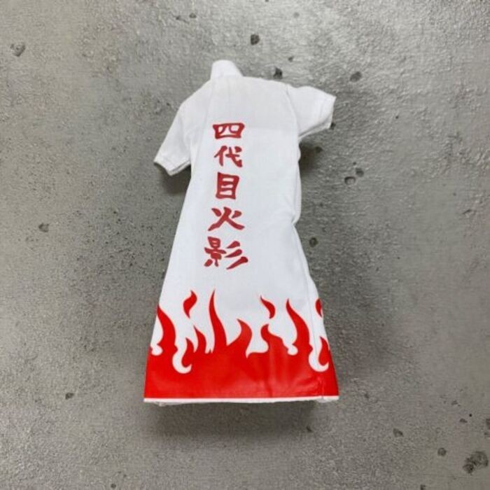 9F Pb-R-Hok: 1/12 Scale Custom Wired Fabric 4Th Hokage Robe Para Sa SHF ...