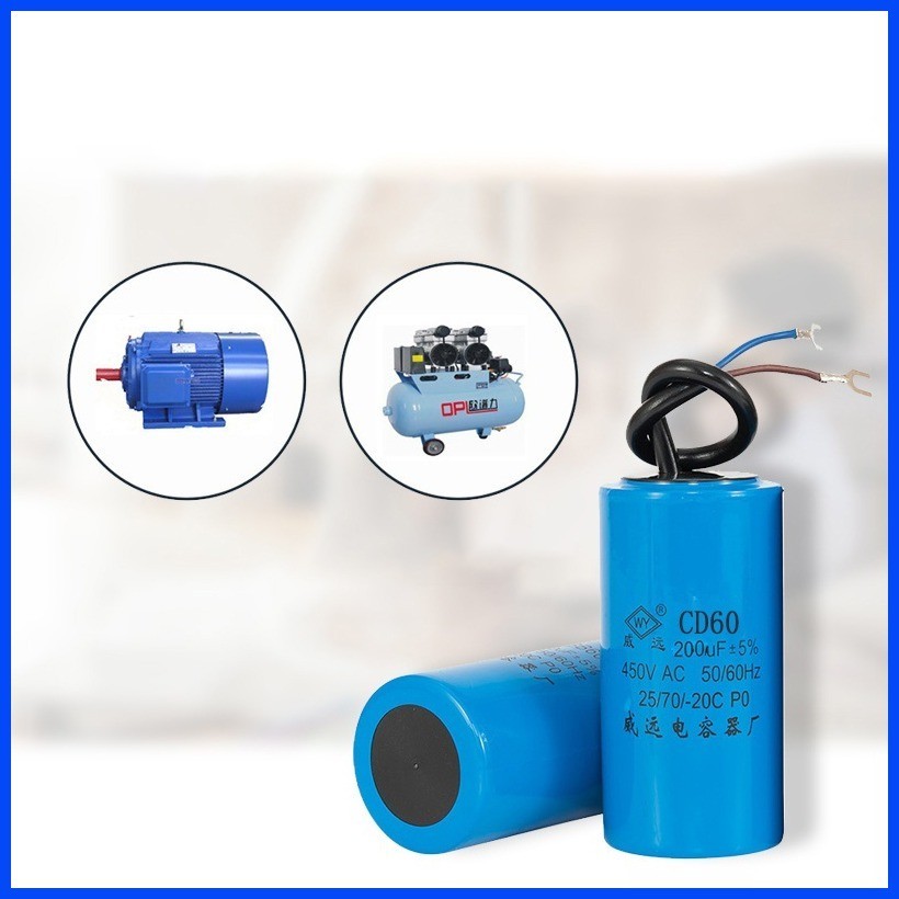 Cd60 Start Capacitor 150 300uf Motor Start Capacitor For Motor Air Compressor Shopee Philippines 