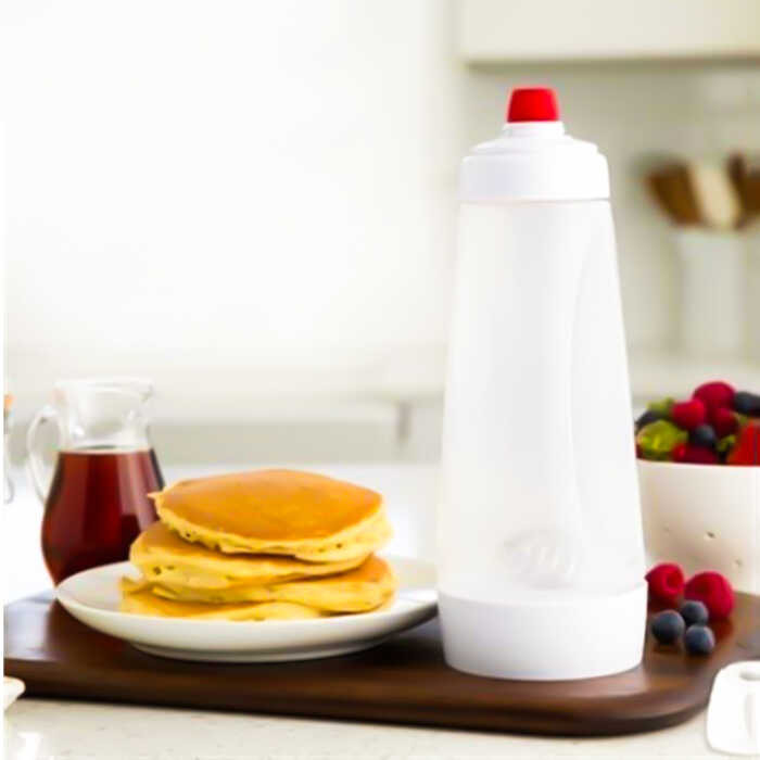 Separatore di Pastella,Dispenser per Pancake,Imbuto per Pastella in Acciaio Inossidabile,Dispenser per Pastella,Imbuto per Pastella Domestica per Cupcakes, Pancakes