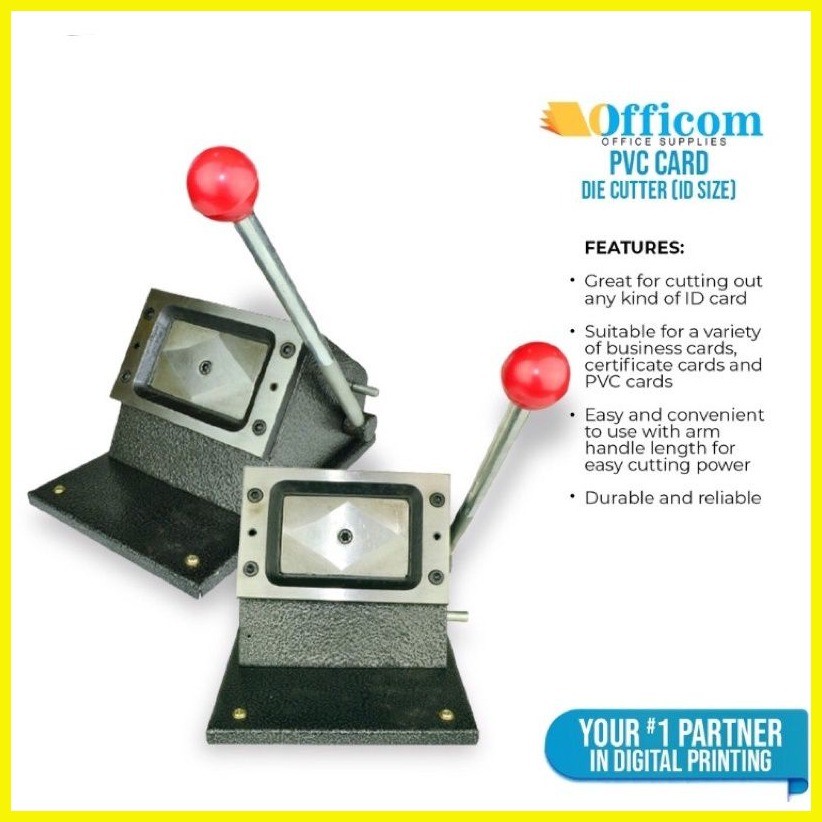 Pvc Card sheet Cutter id size Easy to use for cutting Shopee